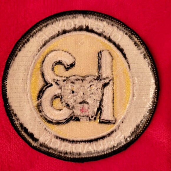 US Navy Destroyer Squadron 13 Patch DESRON Hissing Cat 4 Inches - Picture 2 of 3